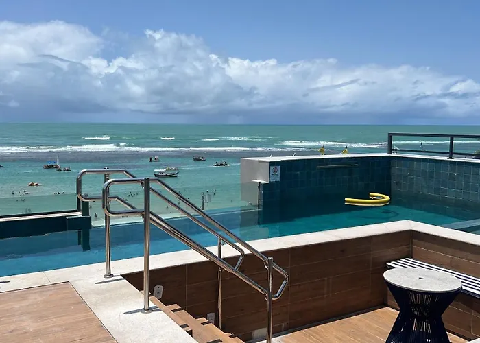 Flat A Beira Mar Porto De Galinhas Pe Na Areia