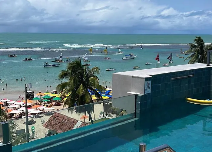 Flat A Beira Mar Porto De Galinhas Pe Na Areia