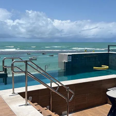 Flat A Beira Mar Porto De Galinhas Pe Na Areia Apartment Exterior photo