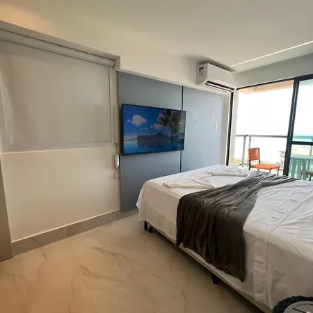 Flat A Beira Mar Porto De Galinhas Pe Na Areia Apartment Exterior photo